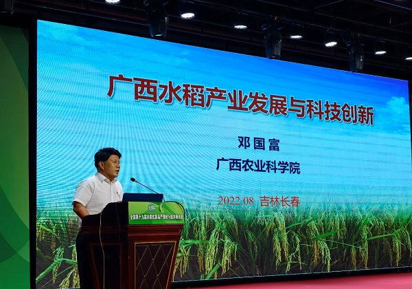 开元gaming党组书记、院长邓国富带队参加全国第十九届水稻优质高产理论与技术研讨会
